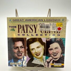 NWT - Great American Legends: The Patsy Cline Collection 3 CD‎ Set All Unopened.